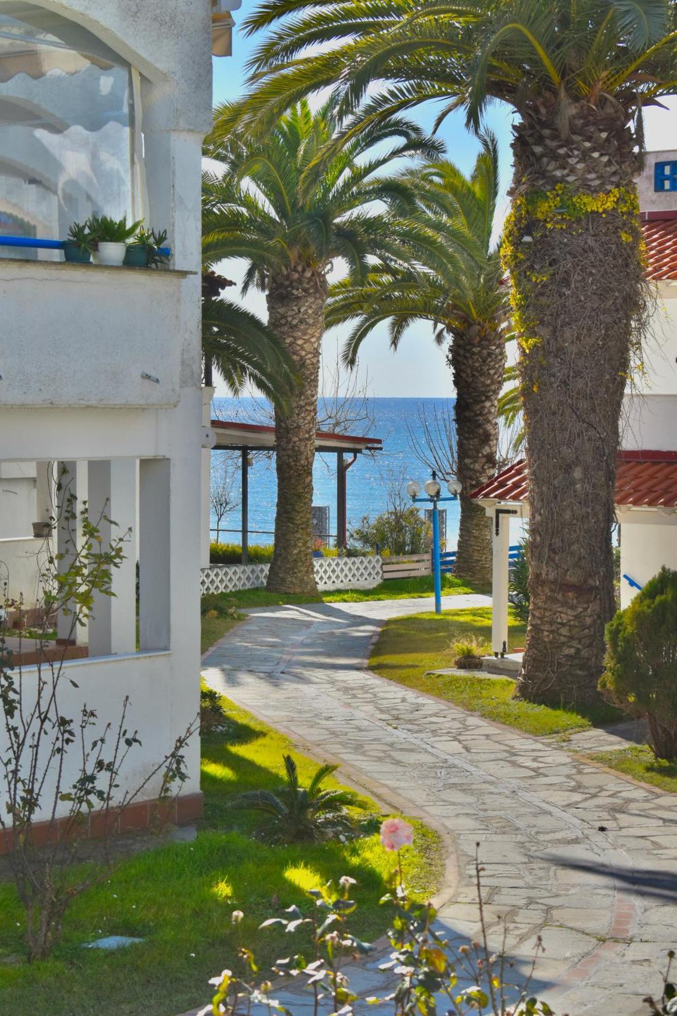 Apartment Bella, Beachfront, Sea view Siviri Esterno foto
