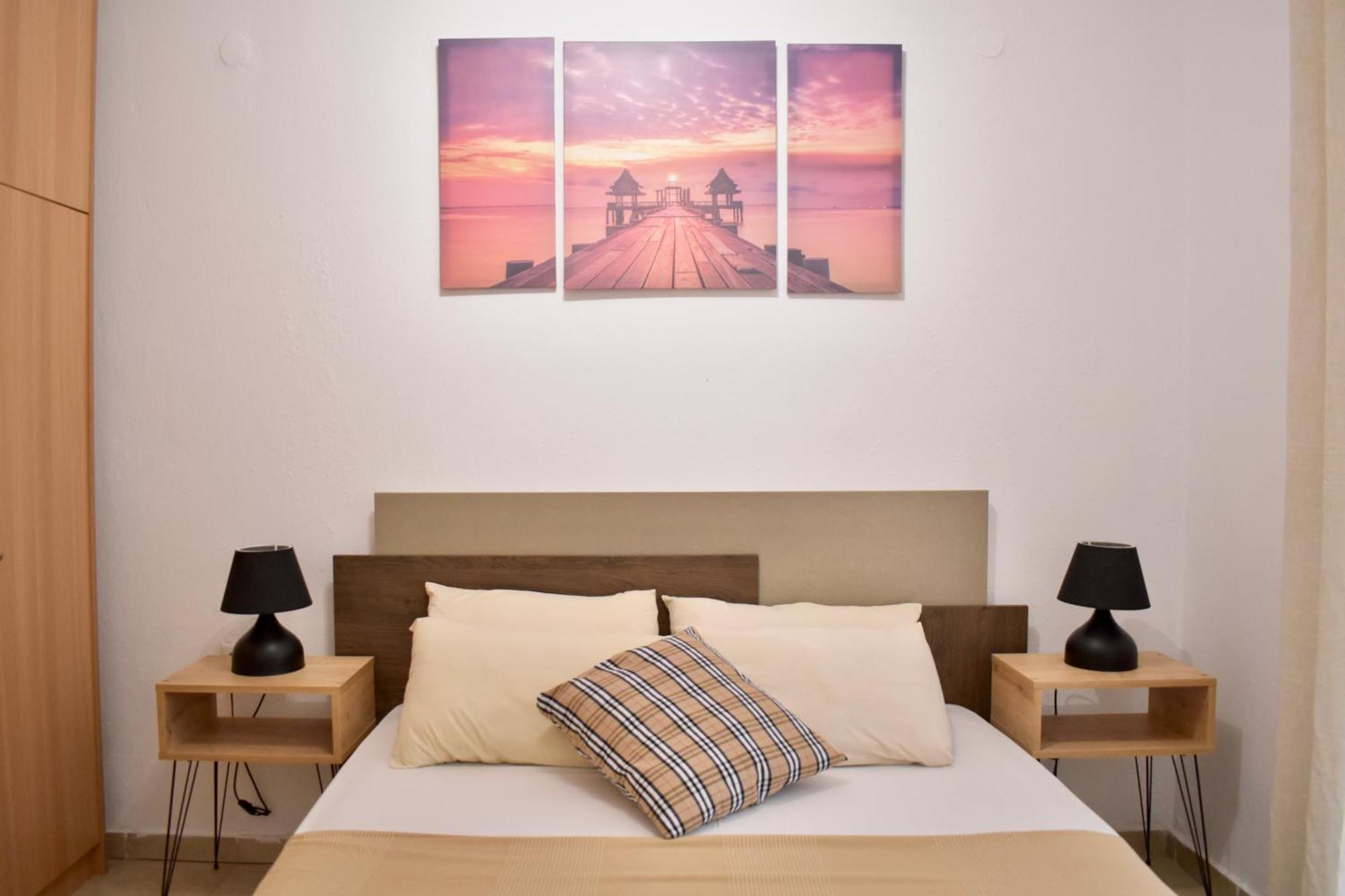 Apartment Bella, Beachfront, Sea view Siviri Esterno foto
